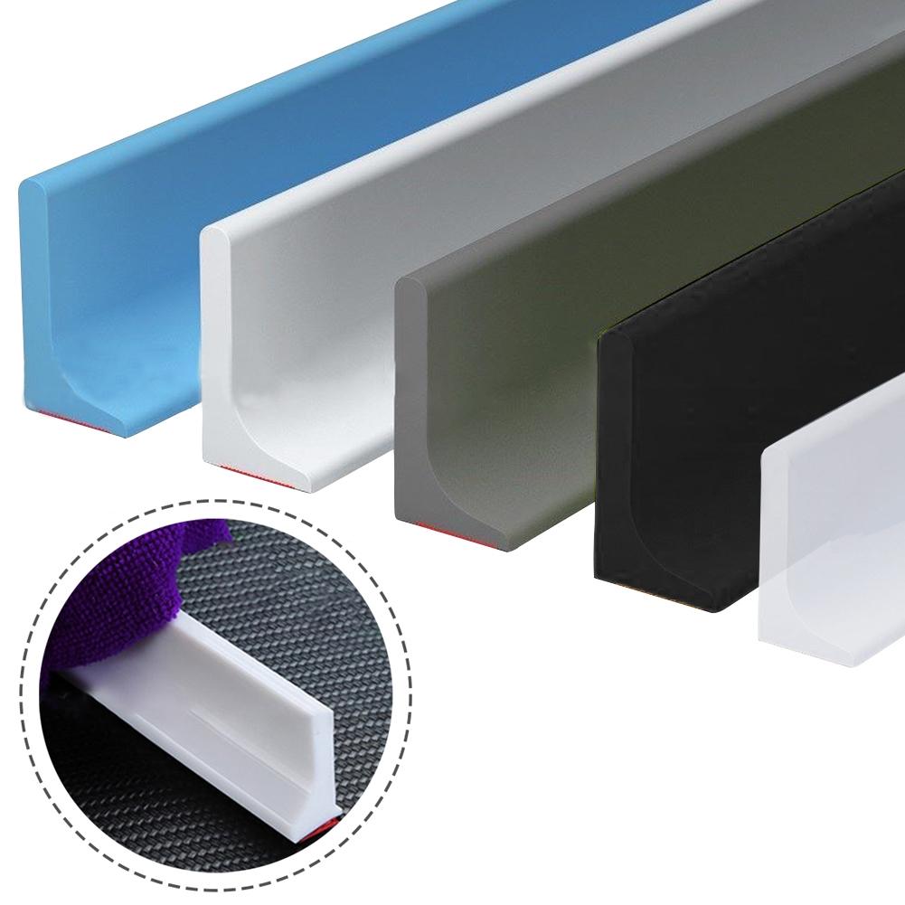 Black Waterproof Seal Strip for Bathroom Dry & Wet Separation 30mm Height