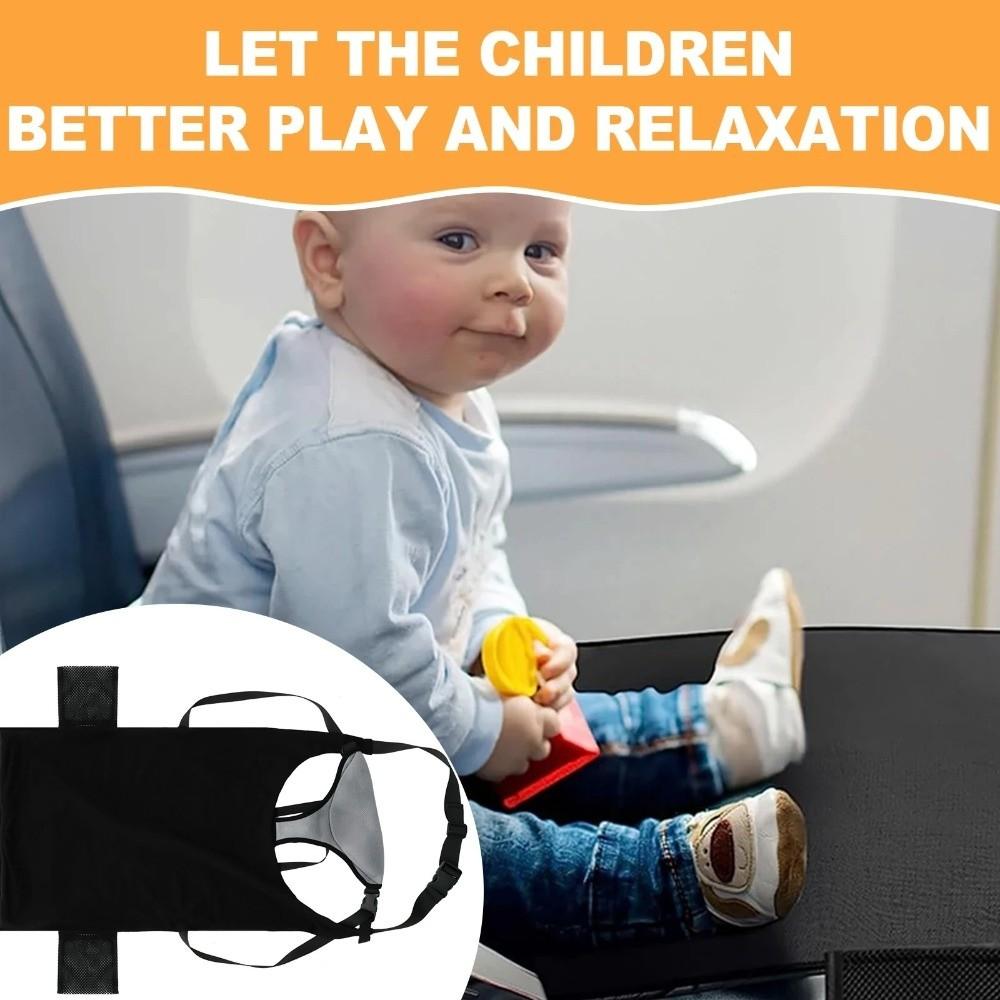 Breathable Toddler Airplane Bed Comfort Design Travel Foot Hammock  Airplane Travel