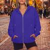 Women's Long Sleeve Color Hooded Sweatshirt for Casual Daily Wear