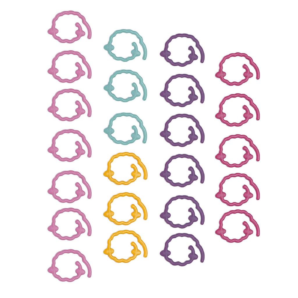 24Pcs Knitting Stitch   s Zinc Alloy Spiral Sheep Patt n Knitting   s for Fabric Crafts