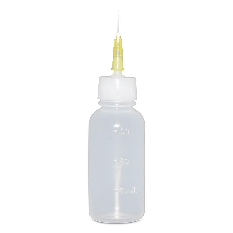30ml Needle-Tip Plastic Dispensing Bottle for Alcohol, Flux, Pigment, or Oil