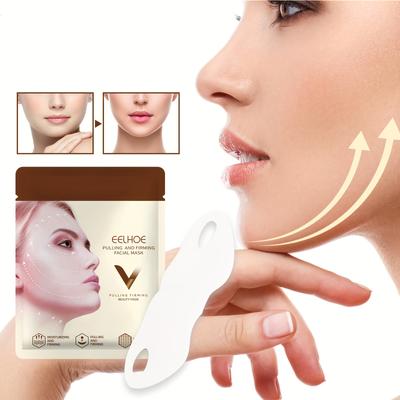 Yüz Germe Yüz Maskesi Çift Çene Cilt İnce Çizgileri Azaltır Dolgun V Yüz Yüz Maskesi