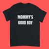 Divertente T-shirt Y2k MOMMY's GOOD BOY Stampa T-Shirt Casual Moda Streetwear Larga Vintage Estiva Girocollo Abbigliamento Unisex