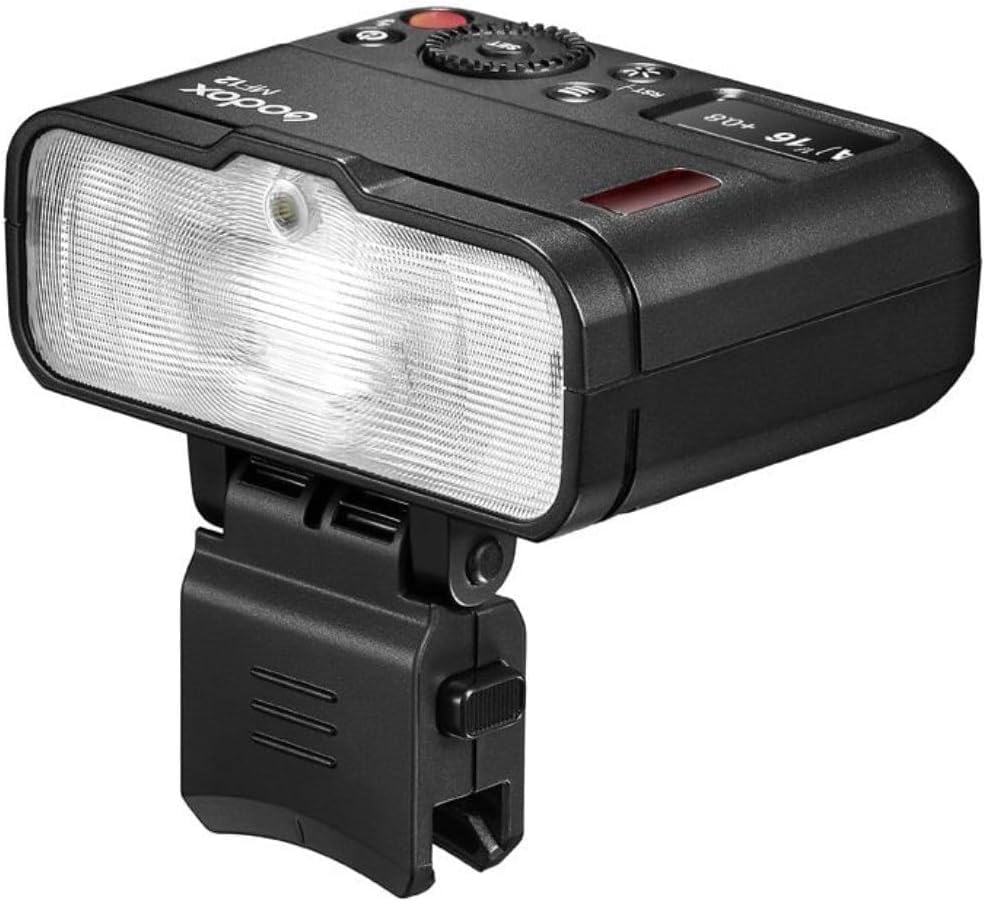 Godox MF12 Macro TTL Flash Wireless Lithium Compatible with and Panasonic Flash, Off-Camera Speedlight, 12W, 2.4G Control, TTL/M Mode, Built-in