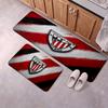 Athletic Club Flannel Kitchen Floor Mat Non-Slip Soft Absorbent Standing Mat with Waterproof Rubber Backing Floor Pad for Kitchen Sink Stove Area
