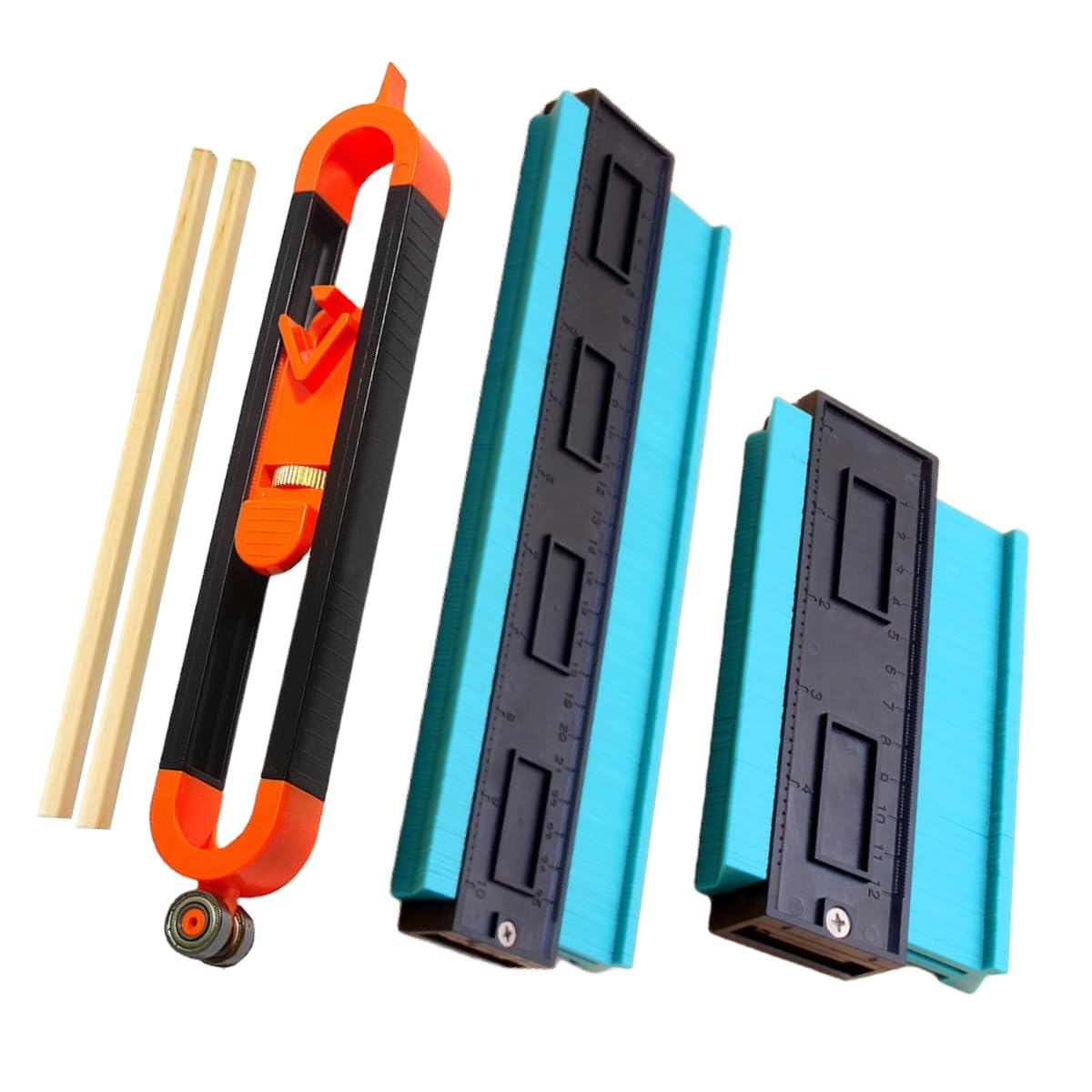 

SALUDABLE Mold Contour Flexible Curve DIY High Precision Set Gauge 1 Contour Gauge Gauge, Gauge, Ruler, Ruler, Tool, Floor, (Плесень + (2 карандаша))