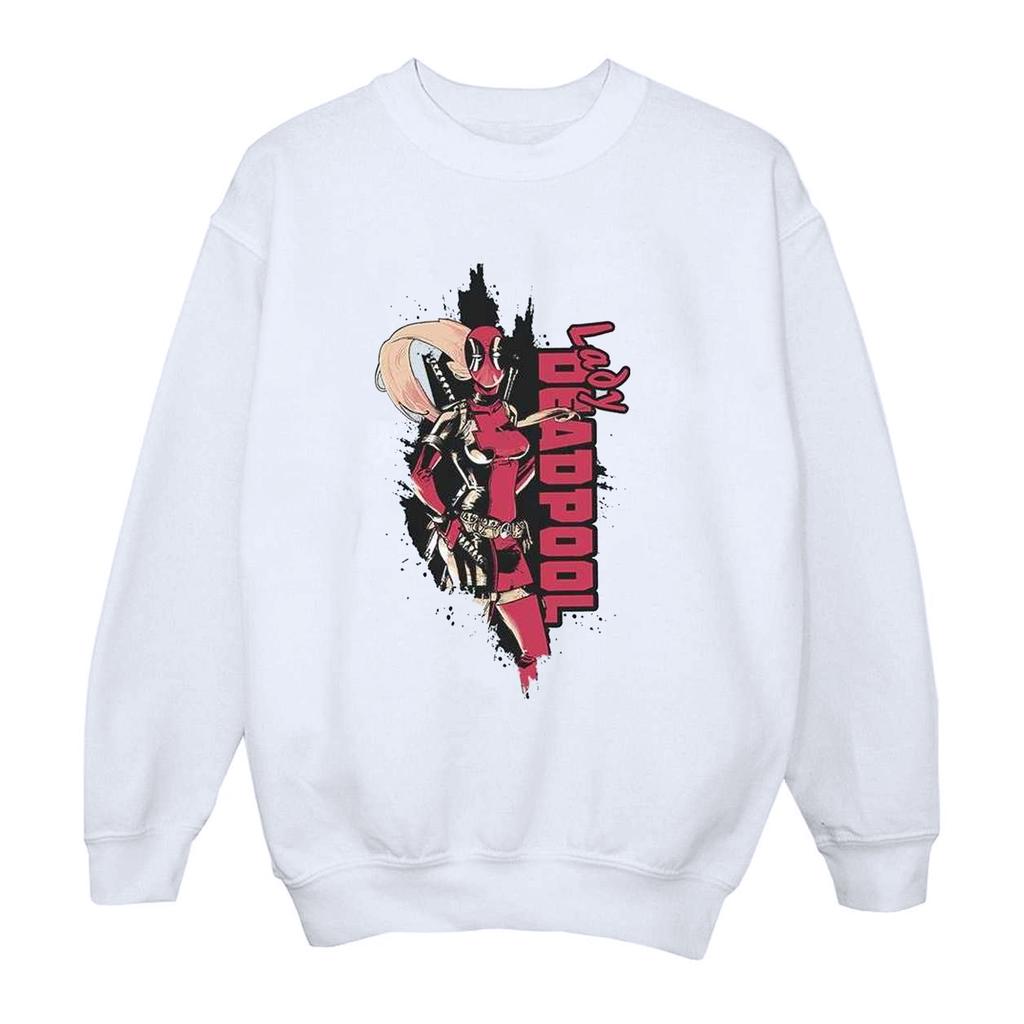 Marvel Womens/Ladies Deadpool Lady Deadpool Sweatshirt