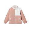 New Balance Velvet Jackets Unisex Pink Stand Collar Moderate NQA89013-PK