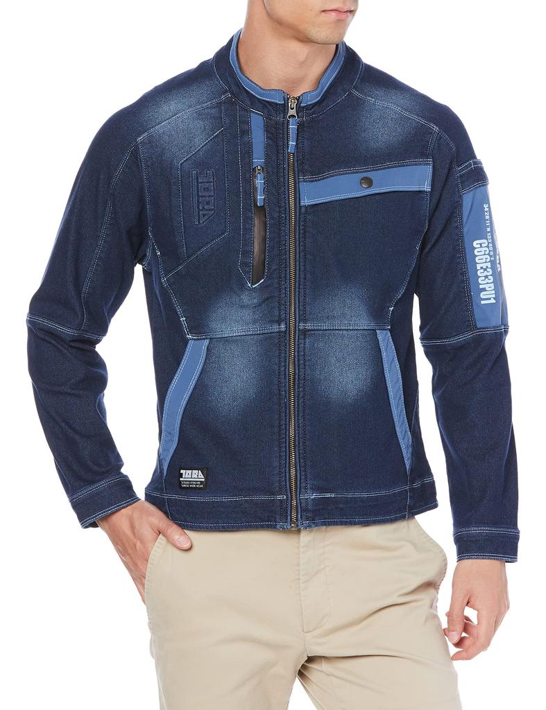 Toraichi Denim Size Size L Men's Jacket, 8860-124, 4-Con,