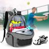 DSLEAF Tennis Bag Holds 2 Tennis with Shoe Suitable for Backpack, Racks, Compartment, Badminton/Tennis.
