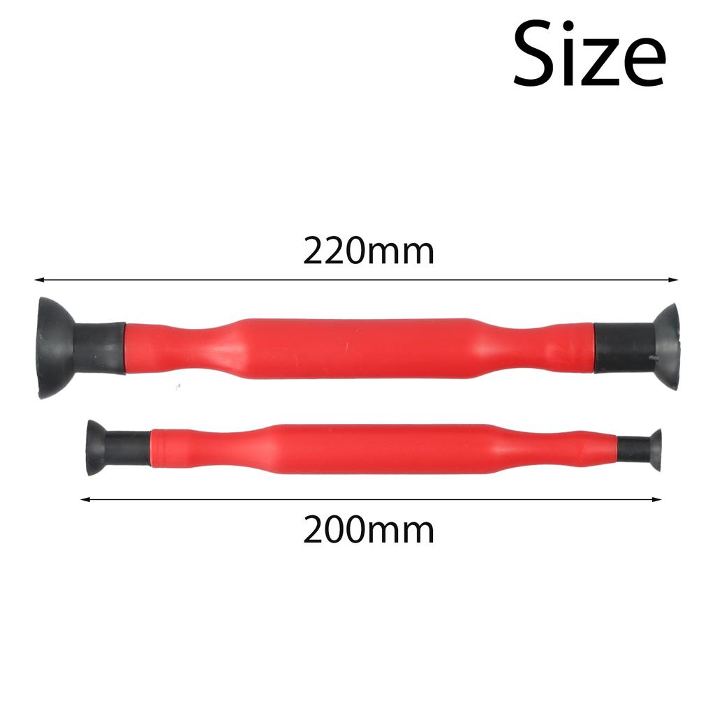 2 ks Tyčinky na zabrušování ventilů Rukojeť s přísavkou Válec Motor Nástroj na broušení prachu 20 cm 22 cm Pro malá a velká vozidla