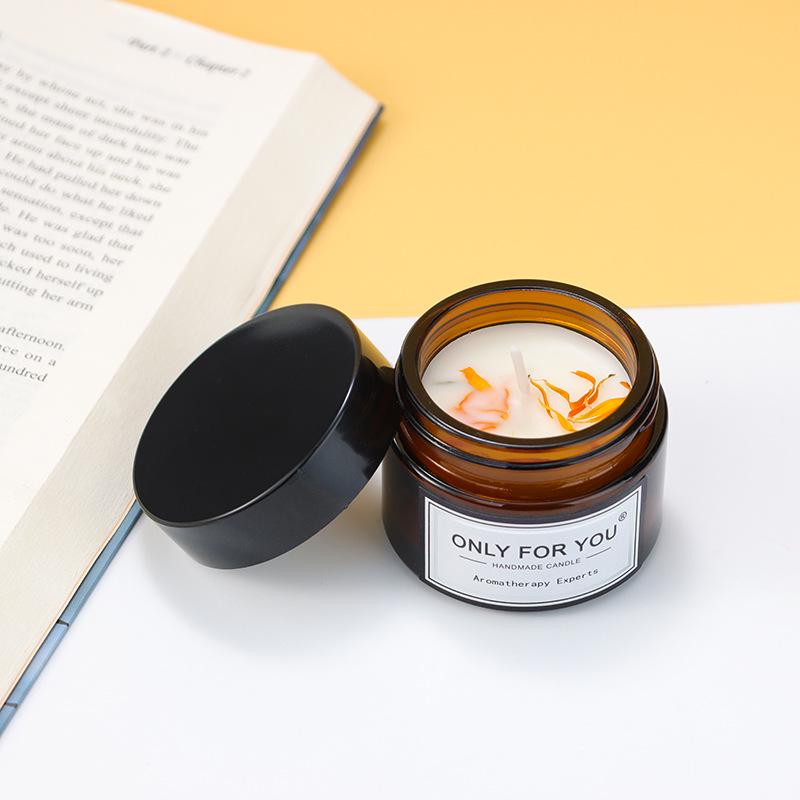Little Brown Bottle Soy Wax Scented Birthday Candle Gift Box
