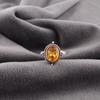 Citrine Ring Gemstone Jewelry, 925 Solid Sterling Silver Ring, Handmade Jewelry Birthstone Ring, Gift For Love