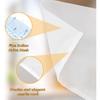 6 Pack Nut Milk Bag Reble Nylon Cheese Cloth Bag for Straining Washable Nut Bag Strainer 12×8 In Fine Mesh Bag Strainer for Straining Fruit Juice