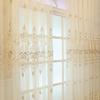 Europäischen Stil Bildschirm Vorhang Wohnzimmer bestickt Trennvorhang Schlafzimmer Erker Fenster Bildschirm Vorhangstange