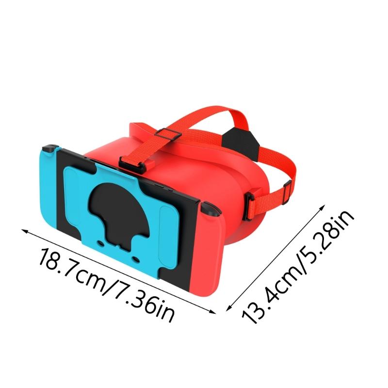 VR Headsets Glasses For N-Switching &N-SwitchingOLED Switching Adjustable Lens Headband for Users Gaming Enthusiasts
