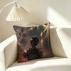 K-Kim Dokja ORV Webtoon Square Double-Sided printed Pillow Case Bedroom Bedside Pillow Sofa Cushion Cover