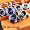 Creative Turbocharger Keychain: Metal Turbo Keychain Pendant for Car Enthusiasts