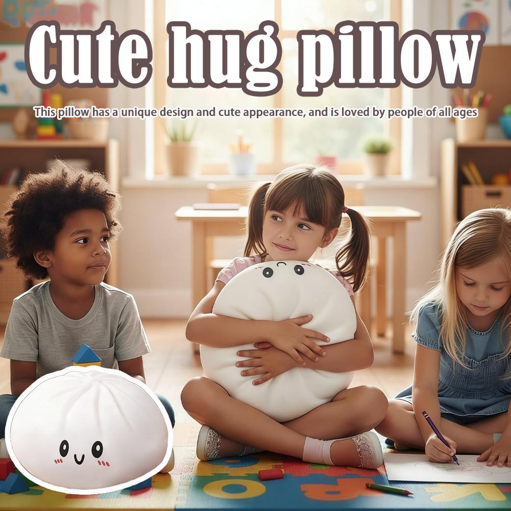Giant Dumpling Squishy, Soft Stuffed Hug Pillow,Home Decoration Stress Relief Toy For Kids,Stress Relief Fidget Toy