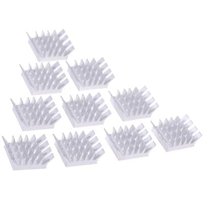 10Pcs Aluminium Heatsink Computer Cooler Radiator Heat Sink For Motherboard