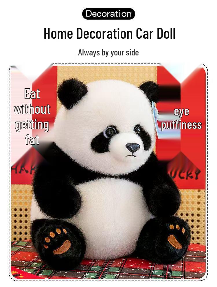 Entzückende Riesenpanda Plüschpuppe - Perfektes Geburtstagsgeschenk für Kinder