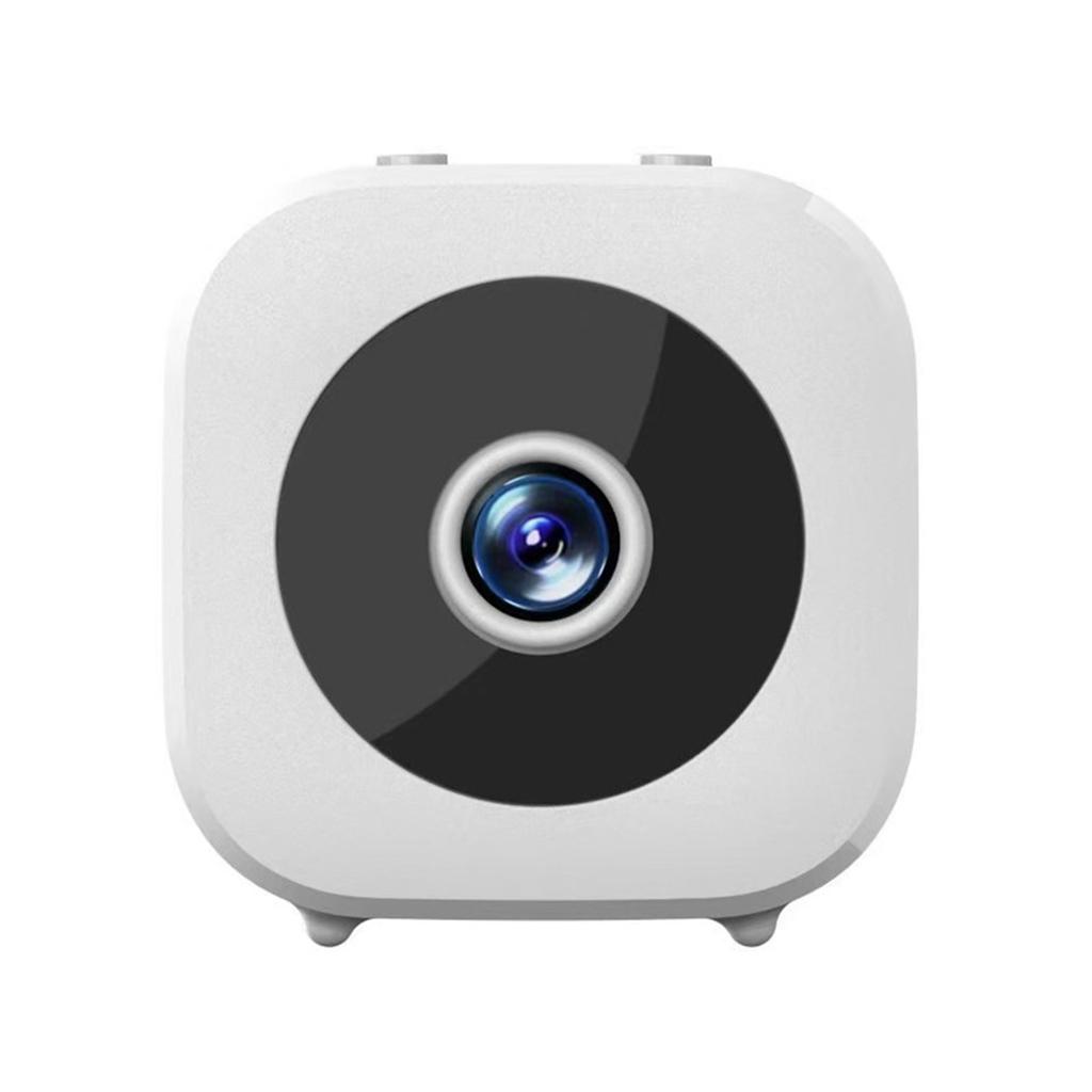 Smart Wireless Security Camera Rechargeable Househeld WiFi Surveillance Motion Detection Mini HD Camera for Patio Porch Indoor