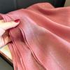 Women's Silk Scarf: High-End Korean Style Gold Thread, Autumn/Winter Shawl