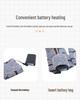 USB Rechargeable Heated Winter Socks for Men & Women - Long Tube, Cold-Proof Design