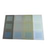 Set of 6 Rectangle Placemats for Dinning Table Luxury PVC Woven Vinyl Table Mats Washable and Heat Insulation Kitchen Place Mats