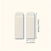 24pcs/2packs White detachable adhesive strips without residual double-sided tape suitable for frame installation,wall mountingPinstriping Tape 3