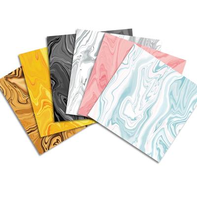 Marble Pattern Craft Paper Pads Cutting Dies Art Background Origami Scrapbooking Card Making
