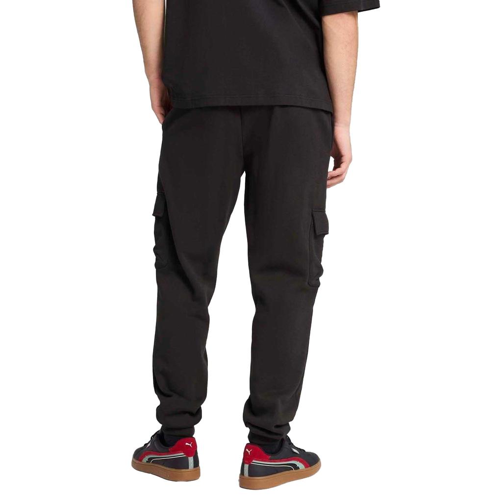 Puma Men's Fleece Small Logo Cargo Trousers