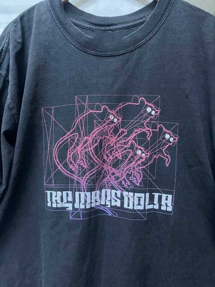 Новая футболка The Mars Volta 2003 Подарок для фанатов Унисекс S-5XL Рубашка R3_70 Унисекс Футболка XXL
