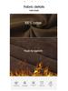 Women's 2024 Mid-Length Hooded Cotton Parka - Fleece-Lined, Solid Color, Casual Loose Fit, Winter Coat