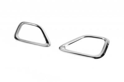 Fog Light Edging 2015-2025 (2 Pcs., Stainless Steel) for Fiat Doblo II