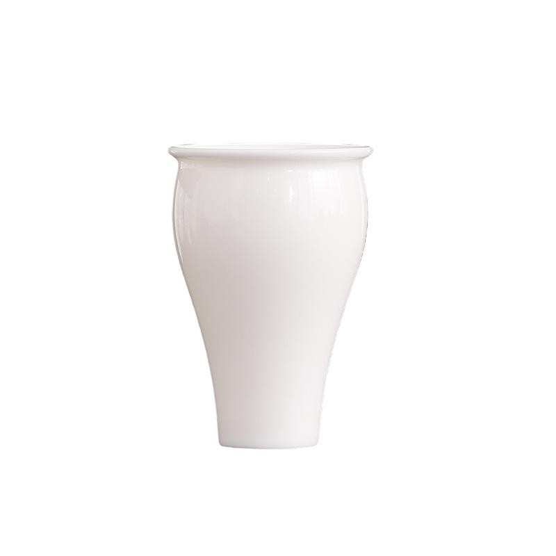 Dehua White Porcelain Mutton Fat Jade Teacup for Guest Entertaining - Kung Fu Tea Tasting Single Cup