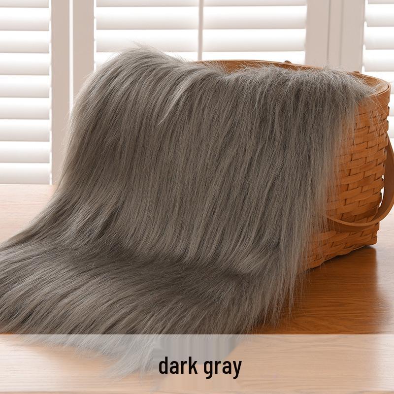 12cm Long Pile Faux Fur Fabric for Cosplay and Fursuit Toys