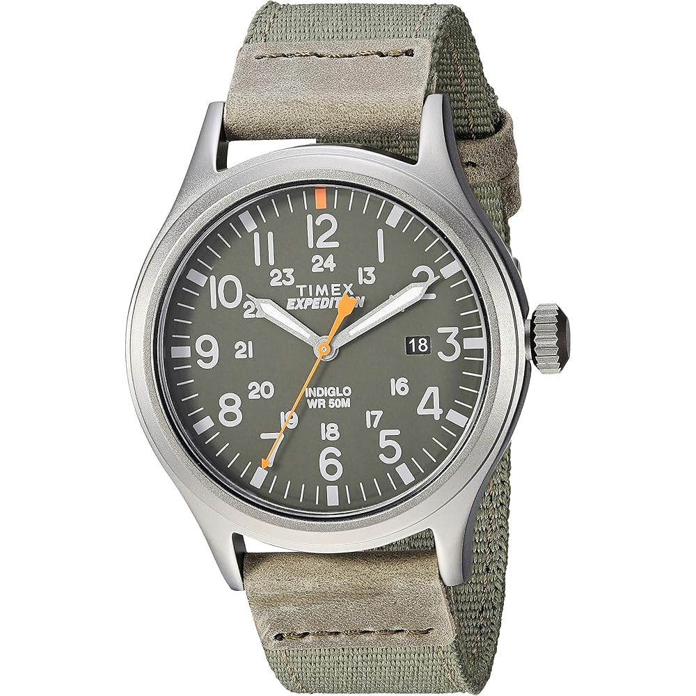 Timex Expedition Scout 40 Men s Watch Green/Gray Analog Timepiece