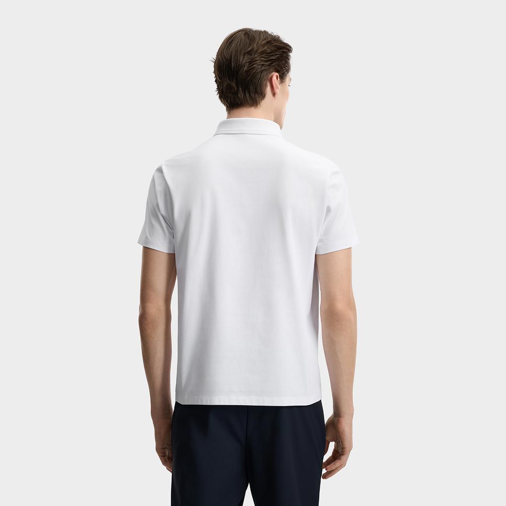 Fila Tennis Fashion Classic Minimalist Sports Casual Comfortable Solid Color Basic Breathable Short Sleeve Polo Shirt Men tops A11M623151FWT