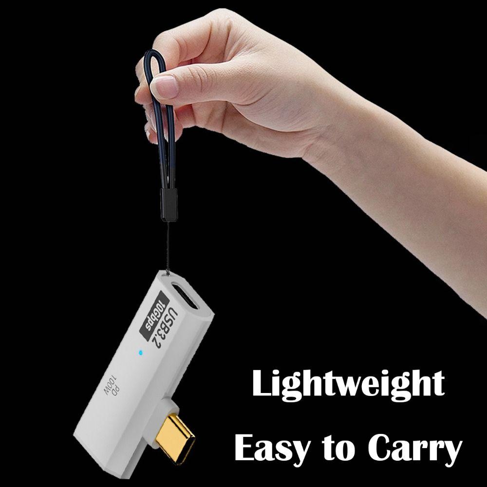 20V 5A 2 In 1 OTG Splitter 10Gbps USB-C To USB 3.2 Adapter Professional Type-C Charging Converter