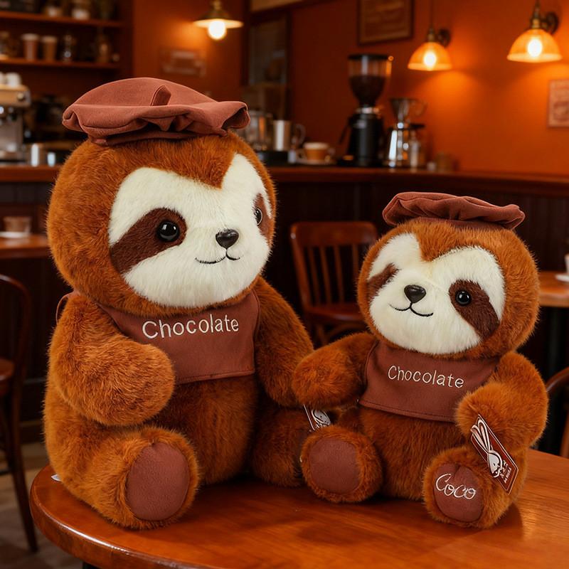 Plüschfaultier Spielzeug Weiches Kuscheltier Kinder Geburtstagsgeschenk