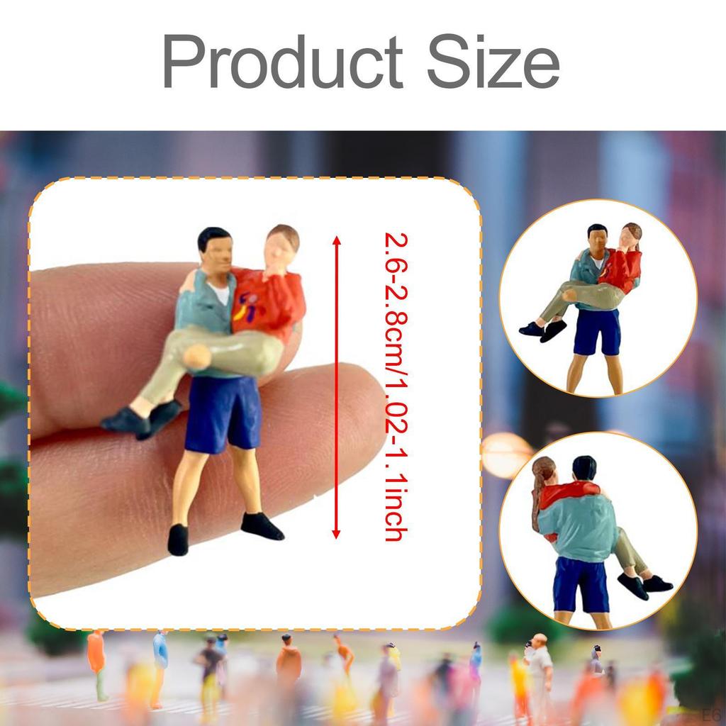 1/64 Scale Resin Figures for Tabletop Game Enthusiasts