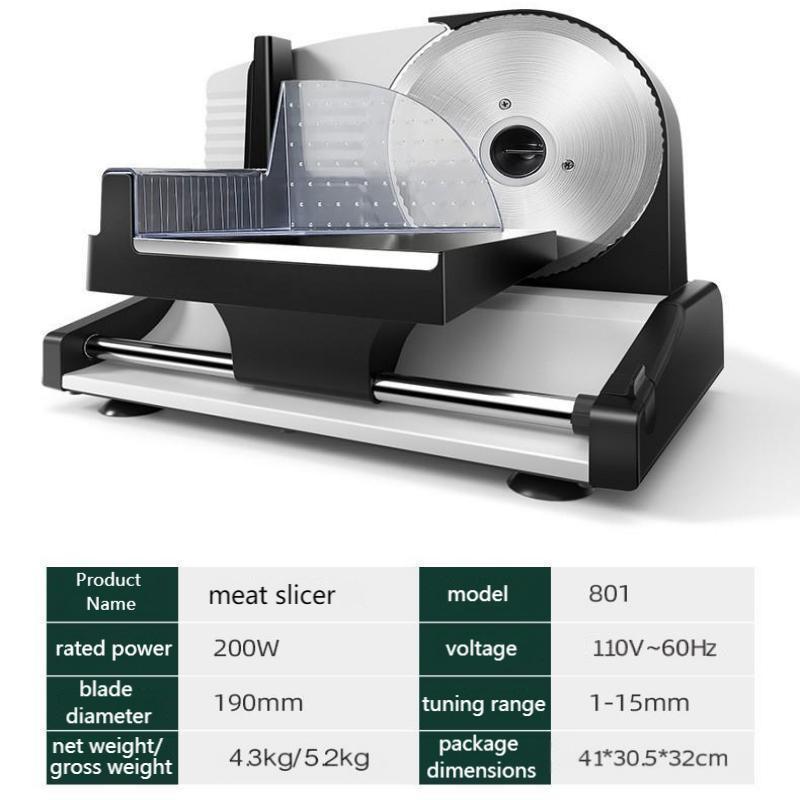 Automatic Household Meat & Bread Slicer