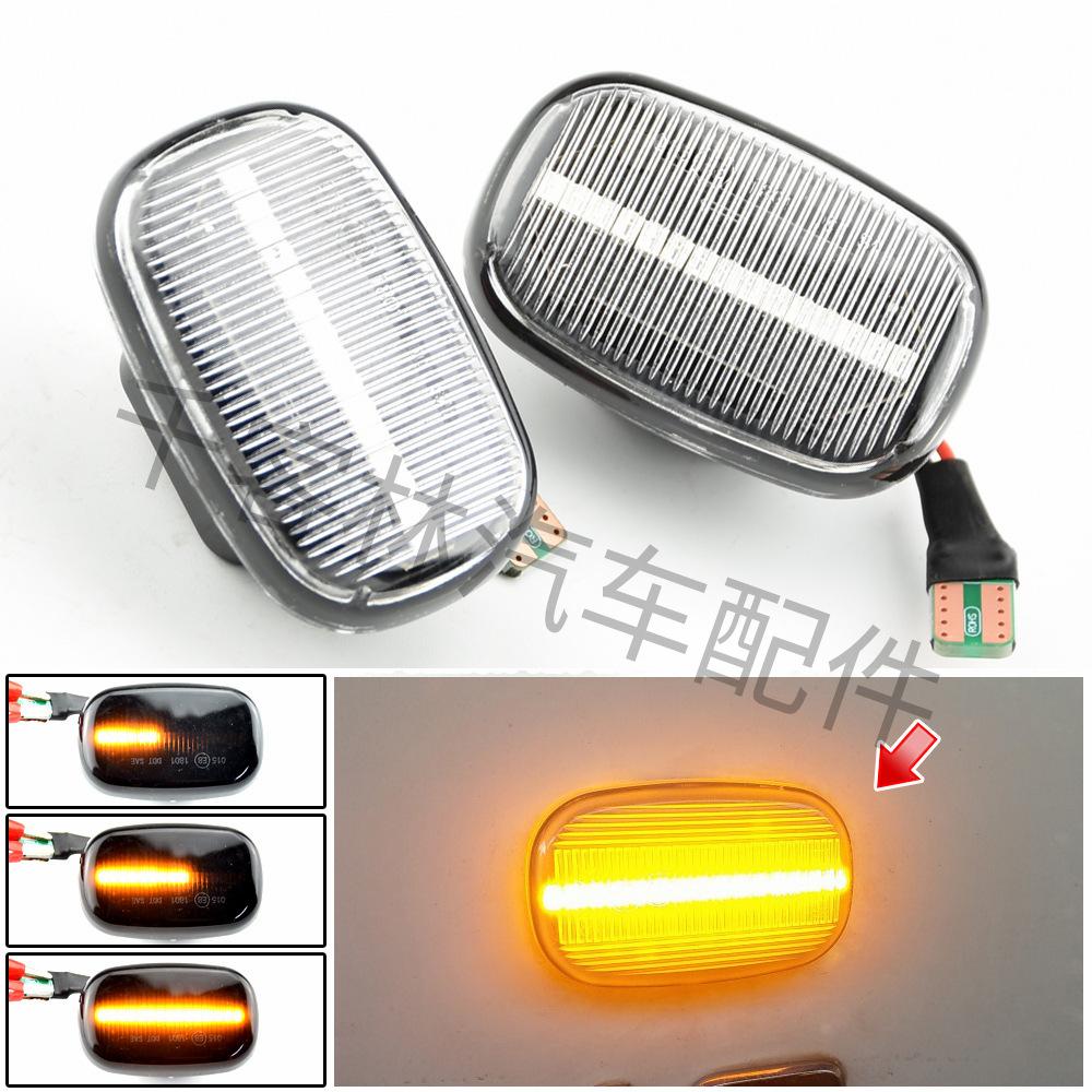Dynamic LED Flashing Turn Signal Light Side Marker Lamp For Avensis Celica Corolla Caldina Camry Hilux Prius Verso Runx