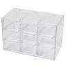 Transparent Multi-Grid Jewelry and Contact Lens Storage Box - Dustproof Display Organizer