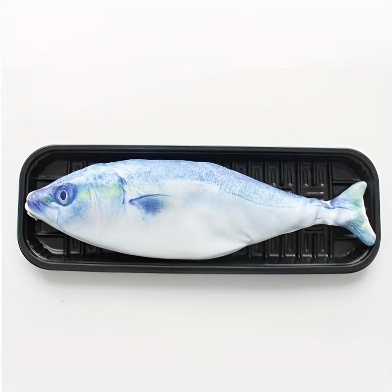 

Realistic Fish-Shaped Pencil Case-Office Organizer,Fishbowl-Shaped Pen Holder with Scales Design,Lightweight Durable Pencil Box