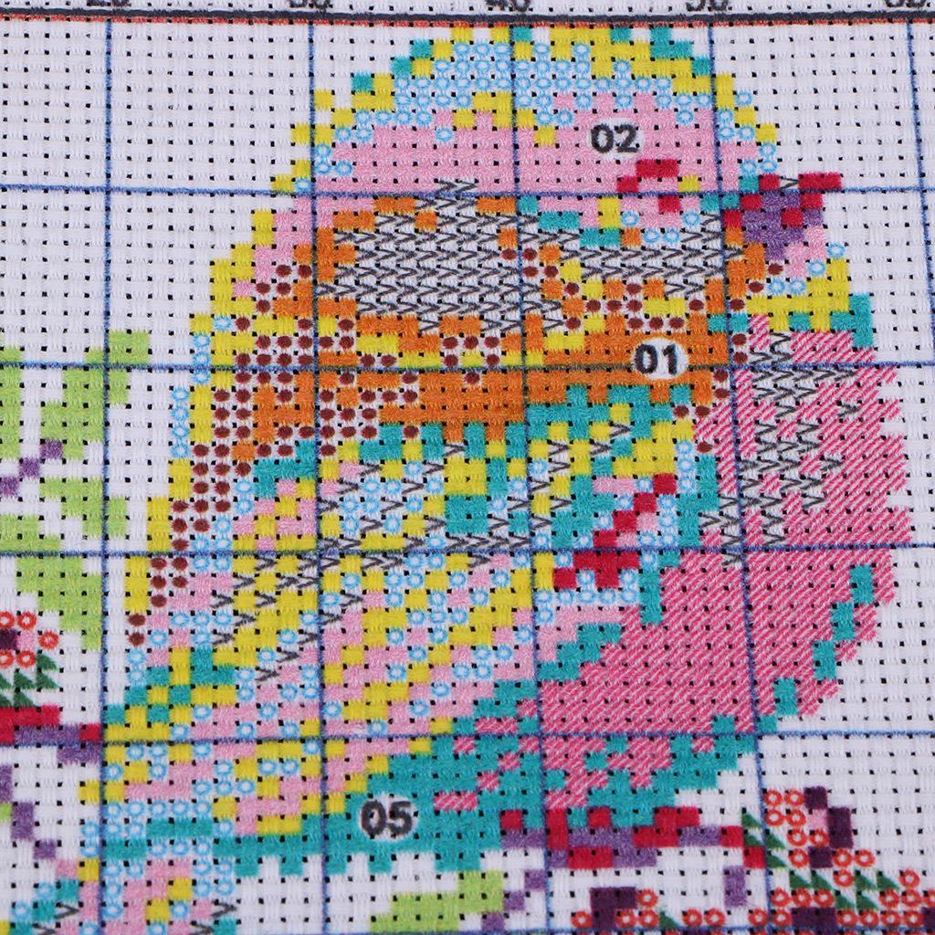 Bordado à Ponta de Agulha DIY Motivo de Artesanato para