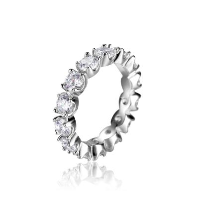Plný diamantový prsten s925 stříbrný prsten snubní prsten dámský prsten D barva moissanous diamantový prsten na ocas dámský prsten snubní prsten dárek pro přítelkyni