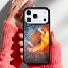 American Football Phone Case for iPhone 17 16 15 14 13 Pro Max Back Cover for 12 11 Pro Coque