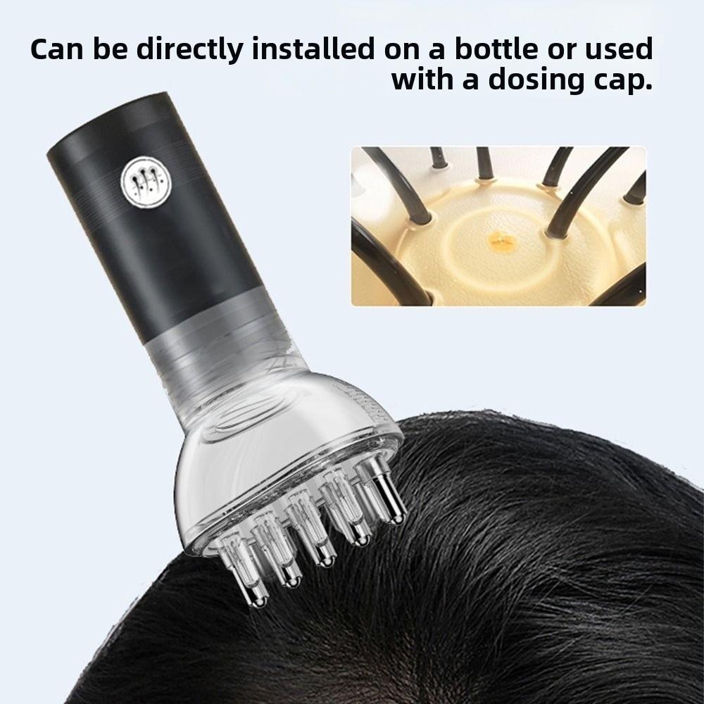 Mini Scalp Oil Applicator with Scale Essential Oil Massager Scalp Massagers  Serum Oil Nourish